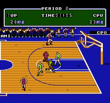 Double Dribble (USA) (Rev 1) screen shot game playing